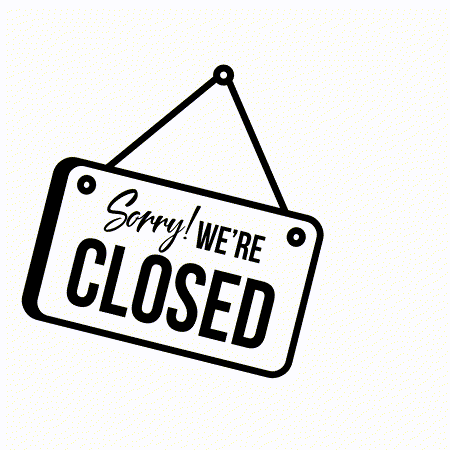 Order closed animation