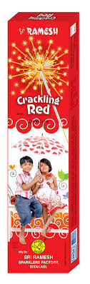 Product image of 10CM RED SPARKLERS