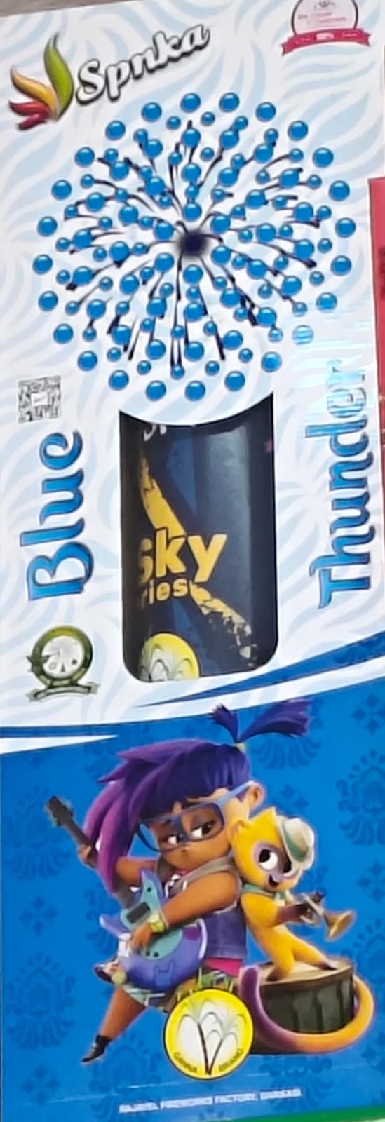Product image of 6 inch SPNKA BLUE THUNDER